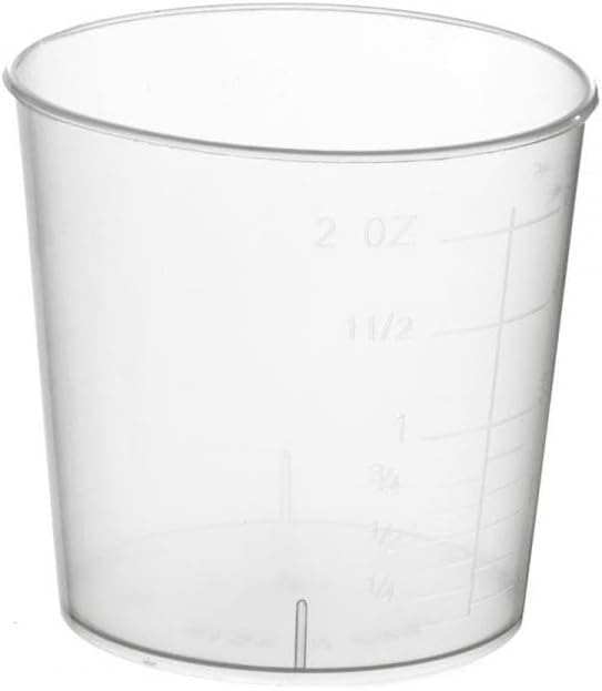 Sklar Sterile™ Graduated Plastic Medicine Cup - 2 fl oz, Disposable, case of 25