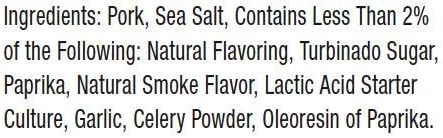 Fiorucci All Natural Uncured Pepperoni, Family Size, Spicy Natural Smokey Flavor with No Nitrites & Antibiotic Free Pork, 6g of Protein, 1 Pound (Pack of 1)