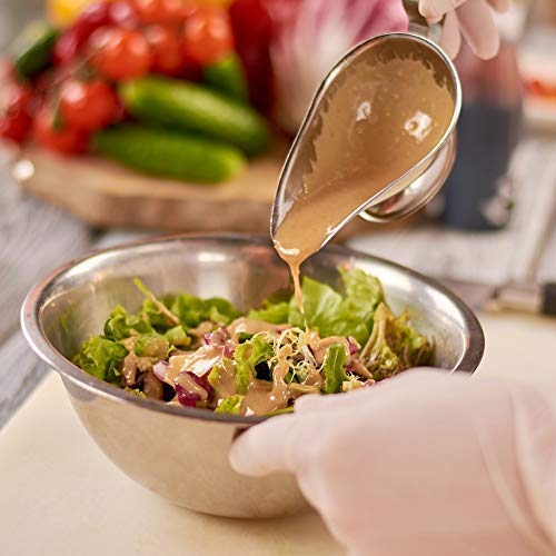 Tiger Chef Mixing Bowls Stainless Steel 13, 16 & 20 Quart Multi-Purpose Commercial Large, Set of 3
