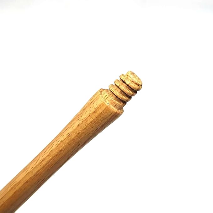 Basting Mops Brush Set for BBQ Grilling 15.5" & 11.2" - Detachable Wooden Handle Sauce Brushes with 4pcs Extra Replacement Heads & 1 Silicone Brush - BBQ Mop for Outdoor Cooking, Camping