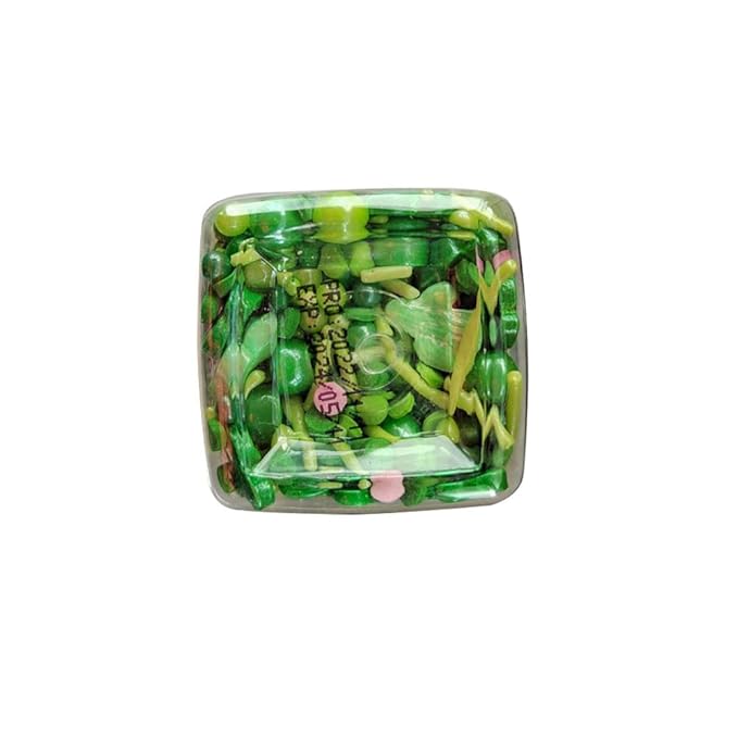 Homankit Cactus Sprinkles Green Edible Cookie Decorations Baking Cake Cupcake Topper Decoration 3.35 Ounce
