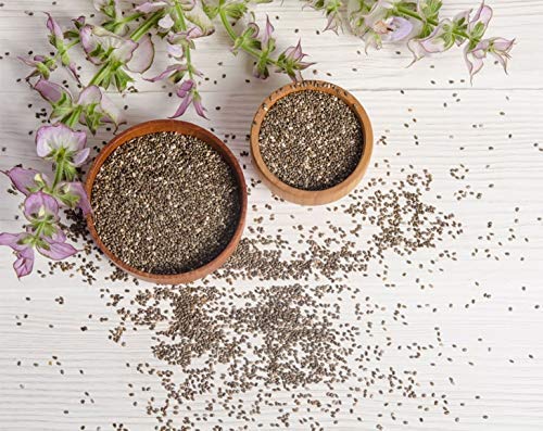 Food to Live Organic Chia Seeds Powder, 2 Pounds Non-GMO Meal, Ground Raw, Cold Milled, Kosher, Vegan, Bulk. Rich in Omega-3, Fiber, Protein. Great as Thicker. For Baking, Salads, Smoothies.