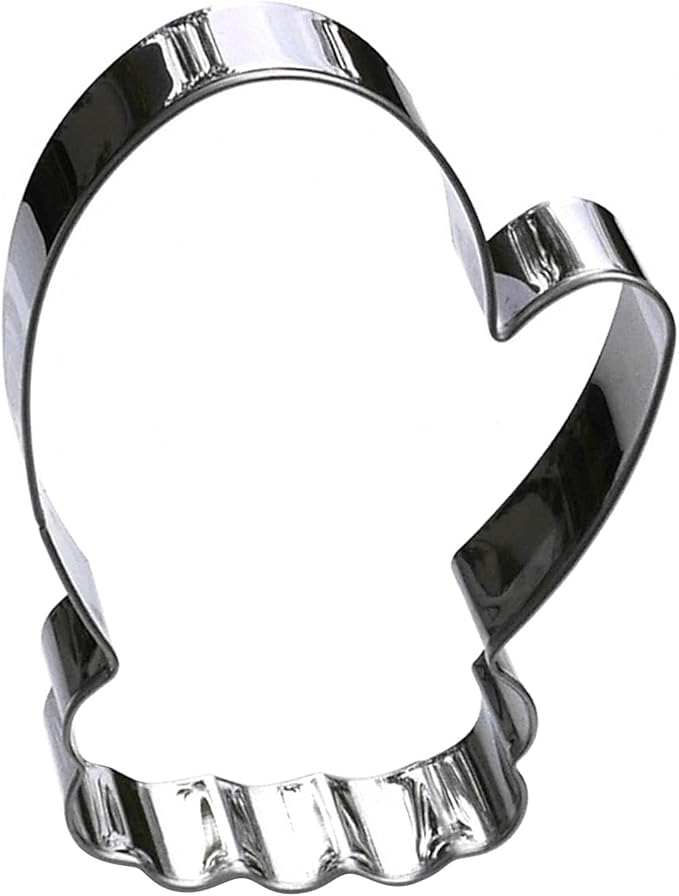 Mitten Cookie Cutter - Stainless Steel - Dishwasher Safe (Mitten)