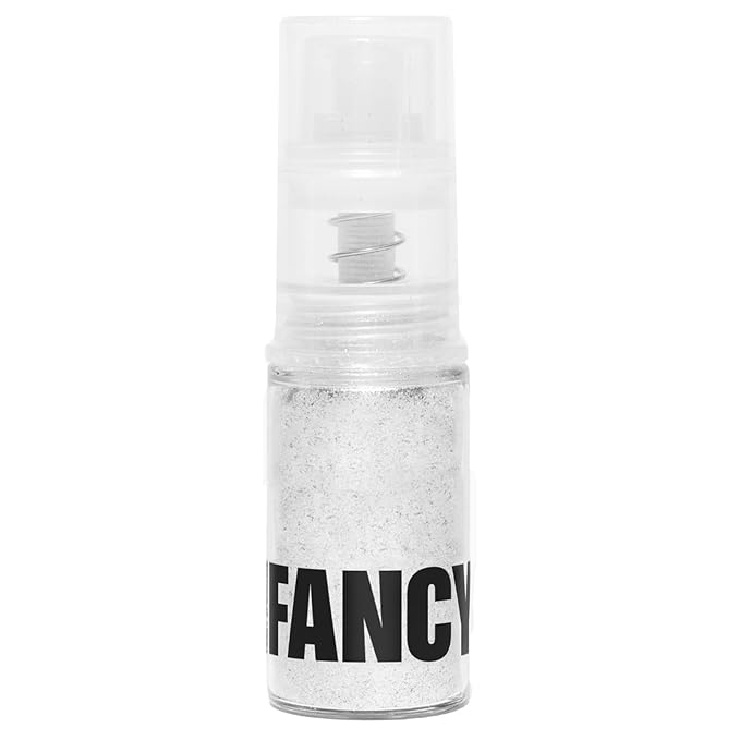 Fancy Sprinkles Limited Edition Holiday Diamond White Edible Glitter Premium Edible Glitter Spray for Sparkling Food & Drinks No Taste or Texture, 100% Edible Glitter (4gm, Diamond White)