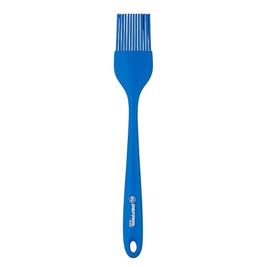 Dexter-Russell (91534) - 10 3/4" Silicone Brush with Cool Blue® - High Heat Bristles and Handle