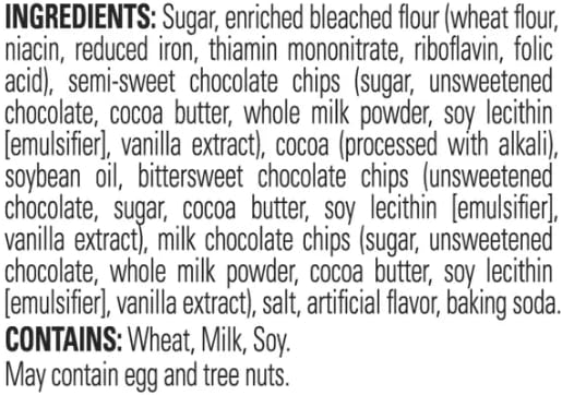 Triple Chocolate Premium Brownie Mix, 6-Count
