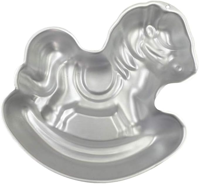 Ulalaza Aluminum Cake Mold 3D Trojan Shape Baking Pan DIY Birthday Cake Mould Kitchen Supplies