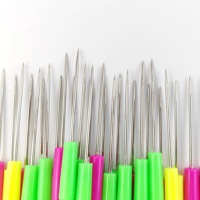 RONYOUNG 36PCS Sugar Stir Needle Scriber Needle Biscuit Icing Pin DIY Baking Pin Stainless Steel Pin Icing Sugarcraft Cake Decorating Needle Tool
