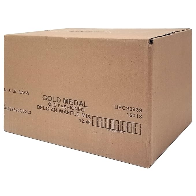 Old-Fashioned Belgian Waffle Mix, 5 lb. (Case of 6)