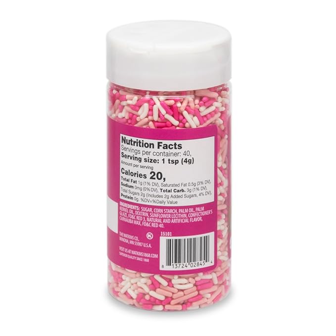 Barbie Sprinkles Pink Medley 5.6oz (Pack of 2)