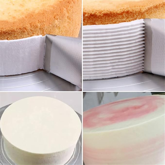 RoseFlower 5 PCS Half Row Braided Flower Piping Tips Set - Stainless Steel Piping Nozzles Kit for Pastry Cupcakes Cakes Cookies Decorating Supplies Baking Set #2