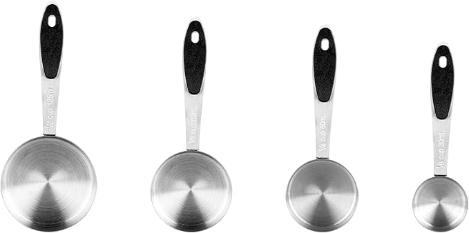 1/8 Cup Magnetic Grips Stainless Steel Measuring Cup -1PCS