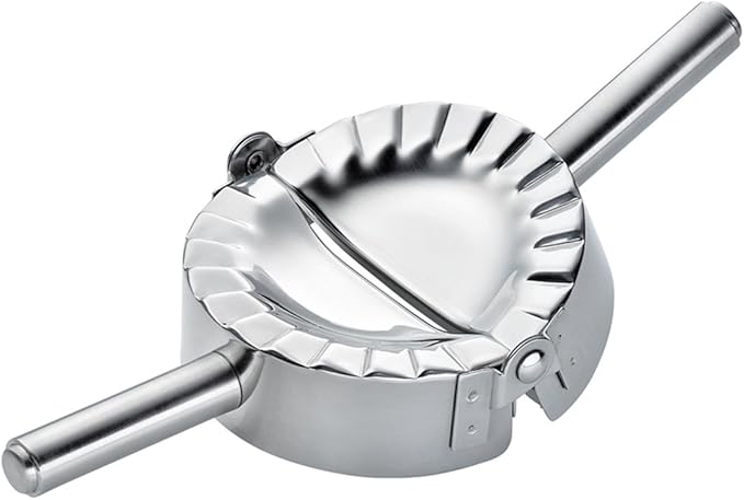 Best Utensils Stainless Steel Ravioli Mold Pierogi Dumpling Maker Wrapper Pastry Dough Cutter Kitchen Accessories (L: 4.5 inch)