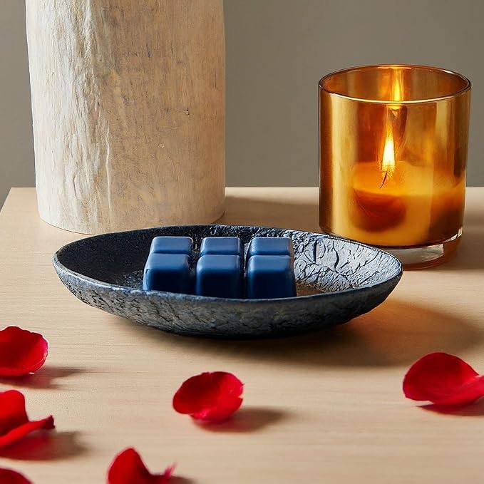 MidKight Lover Berries and Pine Wax Melts 5 Count, Blue Chromotherapy Rectangles, Premium Handcrafted Aromatherapy Fragrance, Long-Lasting Non-Toxic Scented Wax, 4 Pack