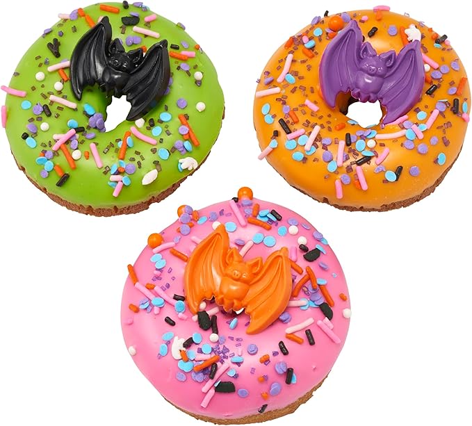 DECOPAC Monster Mash Deluxe Fusion Mix, 26oz, Fancy Candy Sprinkles in Handheld Container, Edible Sprinkles For Celebration Cakes, Cupcakes, Cookies and Donuts, Multicolored - Orange, white and black