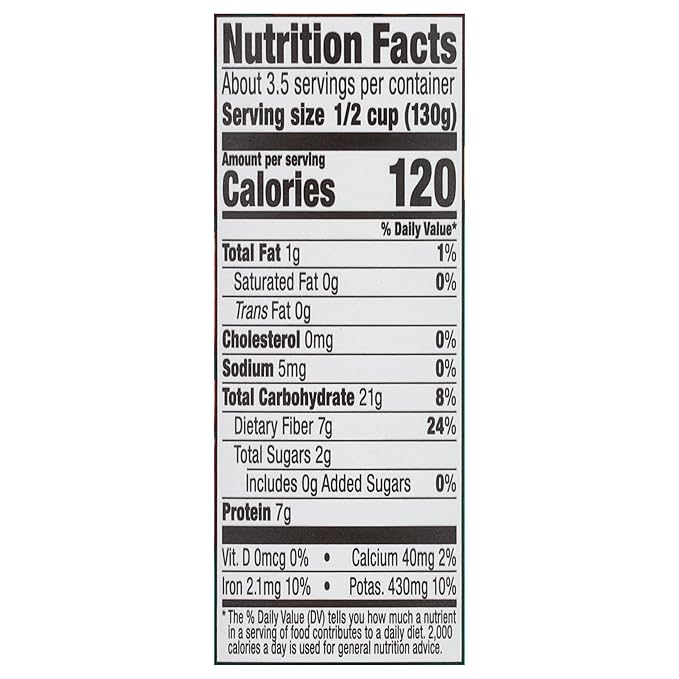 WESTBRAE 15 oz Natural Organic Salad Beans,No Salt Added, Source of Plant Based Protein and Fiber, Low Fat, Gluten Free, (Pack of 12)