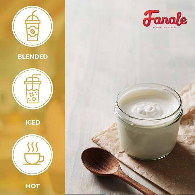 Fanale Premium Sour Cream Mix Bubble Tea Flavoring Powder | Perfect for Baking, Smoothies, Desserts and Drinks | Instant Flavoring Powder for Boba Milk Tea - 2.2 Pounds (Pack of 20)
