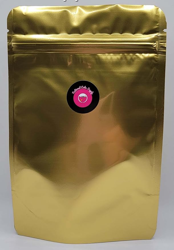 NCS Purple and Gold Jimmies Edible Sprinkles, 8 ounces