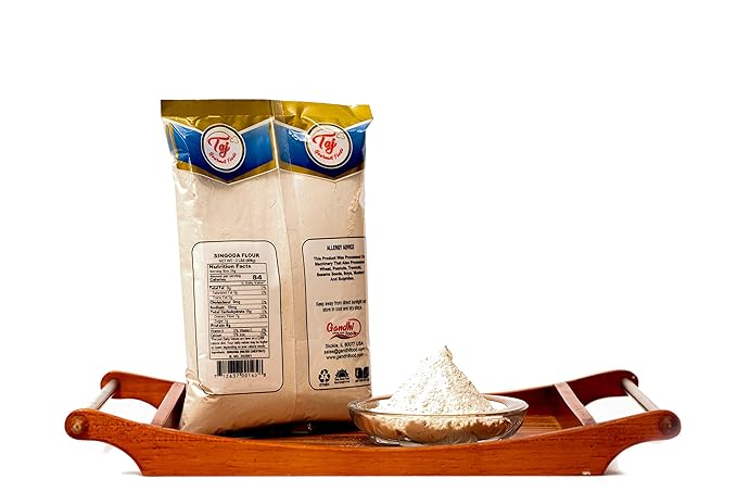 TAJ Premium Singoda Flour, Water Chestnut Flour, 2-Pounds