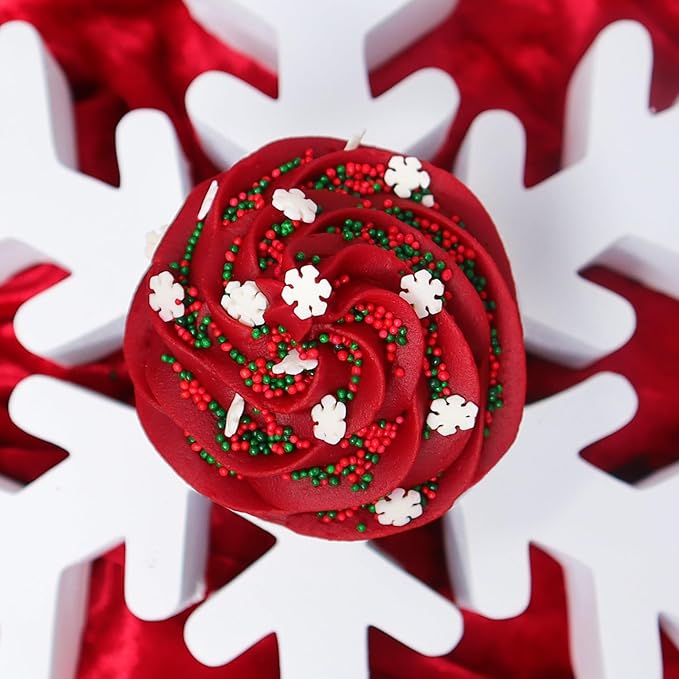 Mystic Sprinkles 4 Cell Sprinkle Assortments (O Christmas Tree, Petite)