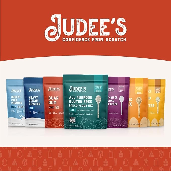 Judee’s Tapioca Starch 3 lb - Non-GMO, Gluten-Free and Nut-Free - Great for Gluten-Free Baking, Cooking, Thickening, and Making Boba - Packaged in the USA