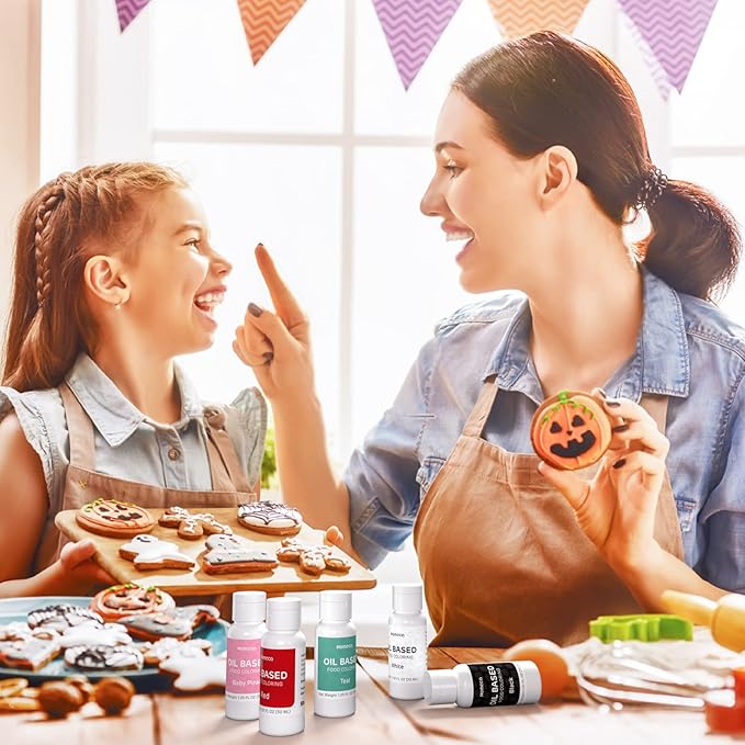 Oil Based Food Coloring for Chocolate - 30 Milliliters Upgraded Pink Oil Food Color for Baking Cake Decorating, Edible Food Dye for Candy Melts Cookies Easter Egg Icing Fondant Meringues