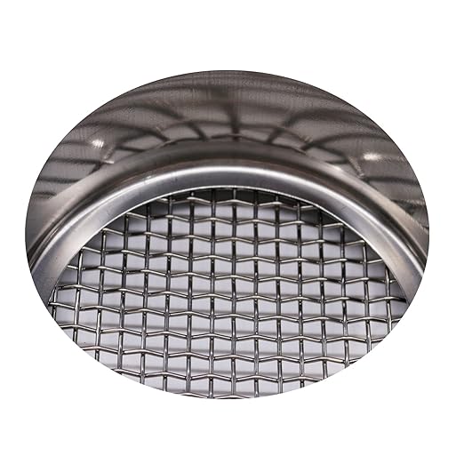 LABALPHA 1600 Mesh Lab Sieves, Test Sieve #1600 Mesh, 4'' Diameter, 304 Stainless Steel Wire Cloth (0.01mm)