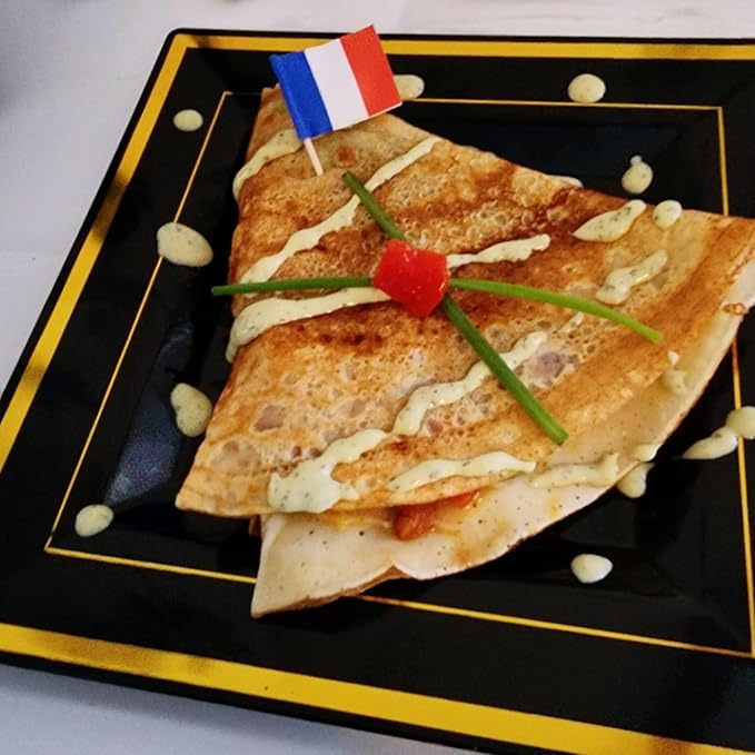 Gourmet Crêpe Mix By French Crêperie - Authentic Recipe by French Owner, Natacha - Quick & Easy - Perfect for Breakfast, Lunch, or Snack