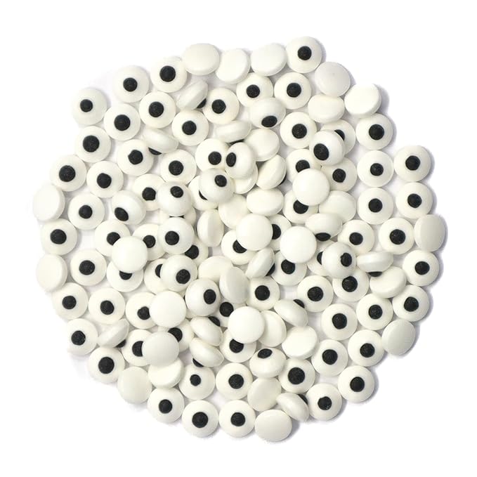 Mystic Sprinkles Halloween Candy Shape Sprinkles (Small Eyeballs, 1 Pound Bag)