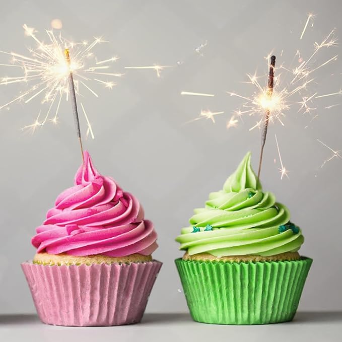 300 Pieces Pink and Green Cupcake Liners Witch Party Cupcake Wrappers Baking Cups for Baby Shower Witch Princess Party Supplies