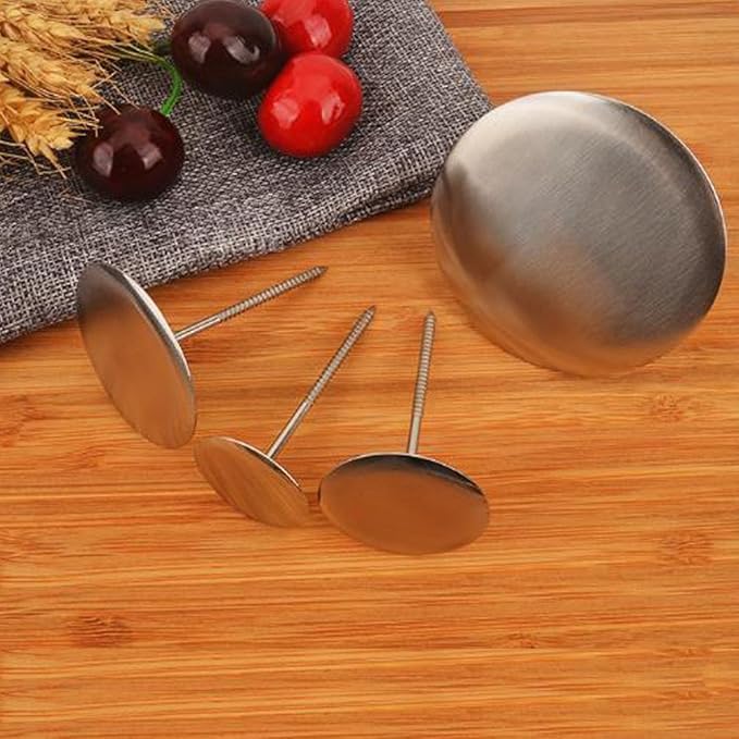 Woohome 7 PCS Cake Decorating Supplies Includes 4 PCS Cake Flower Nail, 2 PCS Flower Lifters and 1 PCS Wood Flower Nails Holder, Cupcake Decor Tools Baking Tools for Icing Flowers Decoration