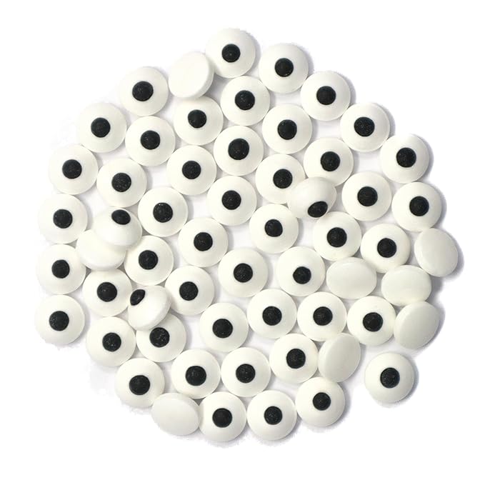 Mystic Sprinkles Halloween Candy Shape Sprinkles (Medium Eyeballs, 2oz Jars)