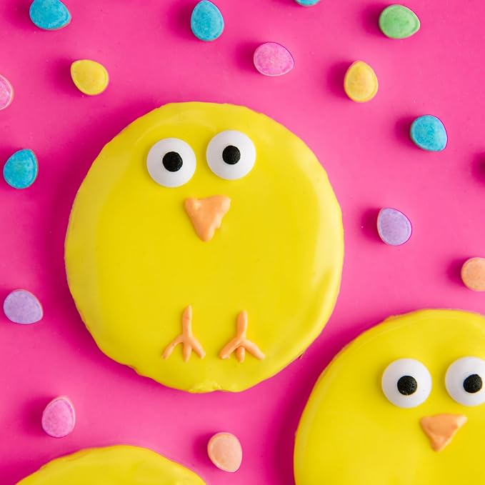 Sweets Indeed Bulk Candy Eyeballs, 300 Edible Eyes, Christmas Sprinkles, Perfect for Cake Decorations, Baking, Ice Cream, Cookies, Cupcake Topper 4.3 ounces