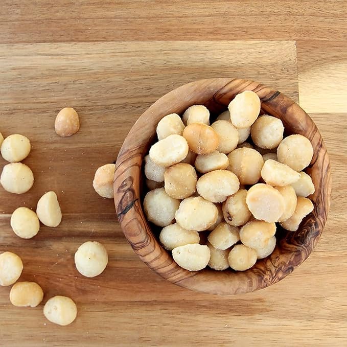 Macadamia Nuts | MacFarms Dry Roasted Macadamia Nuts 24 OZ (1 Pack) - Premium Roasted Nuts with Sea Salt Fresh From Hawaii, Sea Salt Flavored Healthy Snack