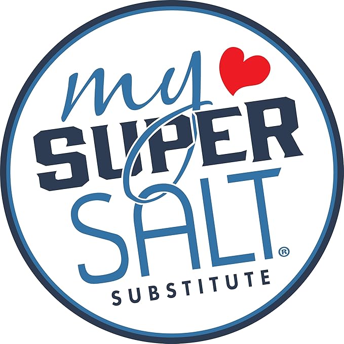 My SUPER SALT – Functional Salt Alternative with Real Salt Taste – 85% Less Sodium – Mineral Balanced Support – Smart Seasoning for Everyday Wellness – 7 oz