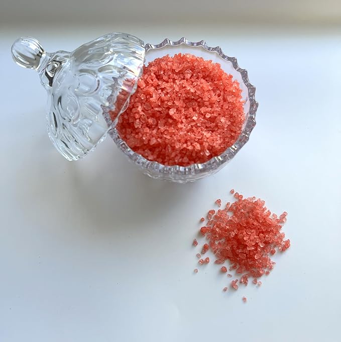 SweetGlob Classic Decorating Sprinkles, Sanding Sugar Crystals,for Baking, Celebration Cakes, Cupcakes, Cookies and Ice Cream (2 Pound, Red Strawberry)