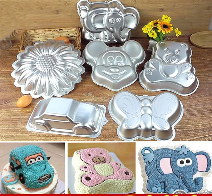 11 Inch Plane Aluminum Alloy Cake Baking Mold Springform Pan (Airplane)