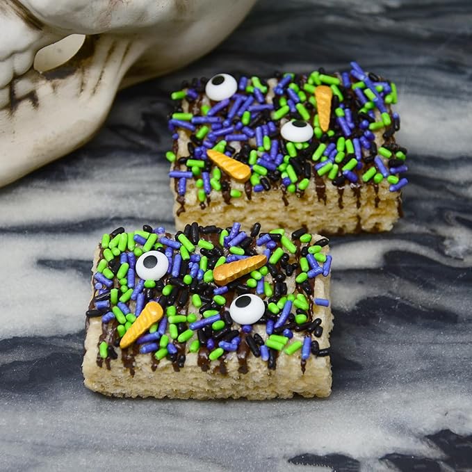 Mystic Sprinkles 4 Cell Sprinkle Assortments (Monster Mash, Petite)