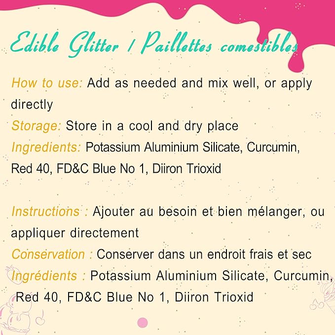 Edible Glitter - 1oz Luster Dust Edible Food Grade Glitter for Cocktail, Cake Decorating, Baking, Drinks - Shimmer Dust Powder, Metallic Food Coloring Powder for Icing, Fondant, Candy (Red Velvet)