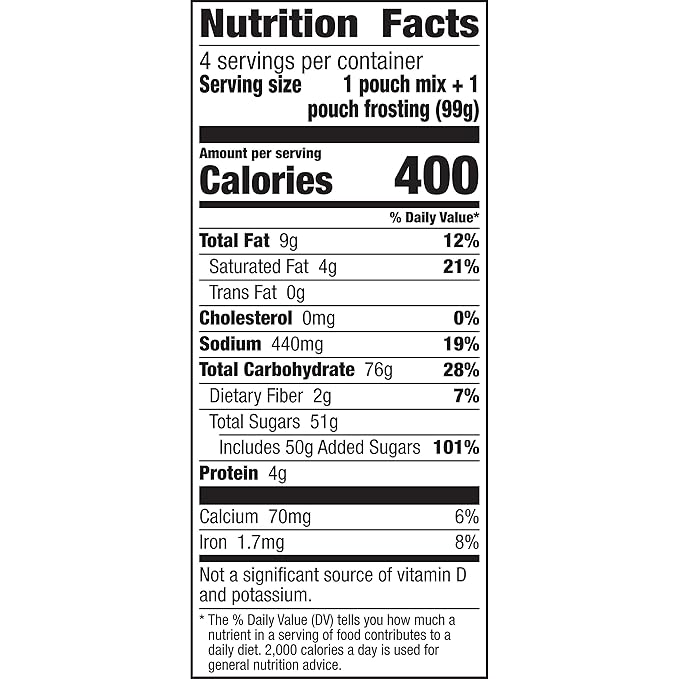 Betty Crocker Mug Treats Rainbow Chip Cake Mix with Frosting, 4 Servings, 13.9 oz.