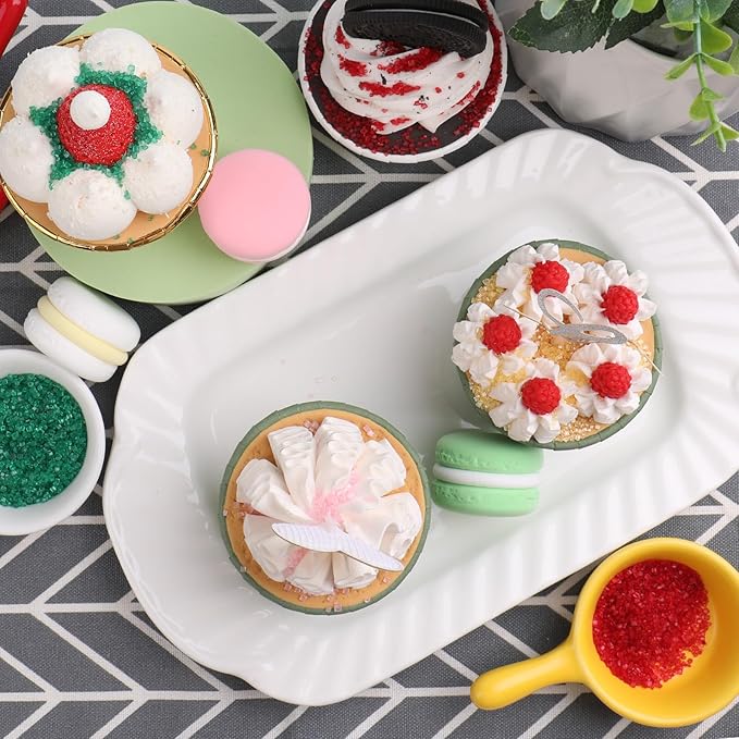 Sanding Sugar Valentines Sprinkles for Cake Decorating, 4 Colors Sparkling Purple Pink Red and White Decorating Coarse Sugar Crystals Sprinkles for Cake Cupcakes Cookie Ice Cream Baking Topping