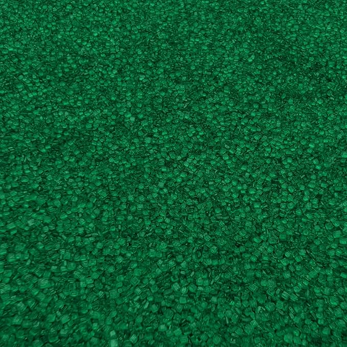Edible Sanding Sugar Sprinkles for Cookie Decorating, Sugar Sprinkle Mix For Celebration Cakes, Cupcakes, Cookies, 3OZ (Dark Green)