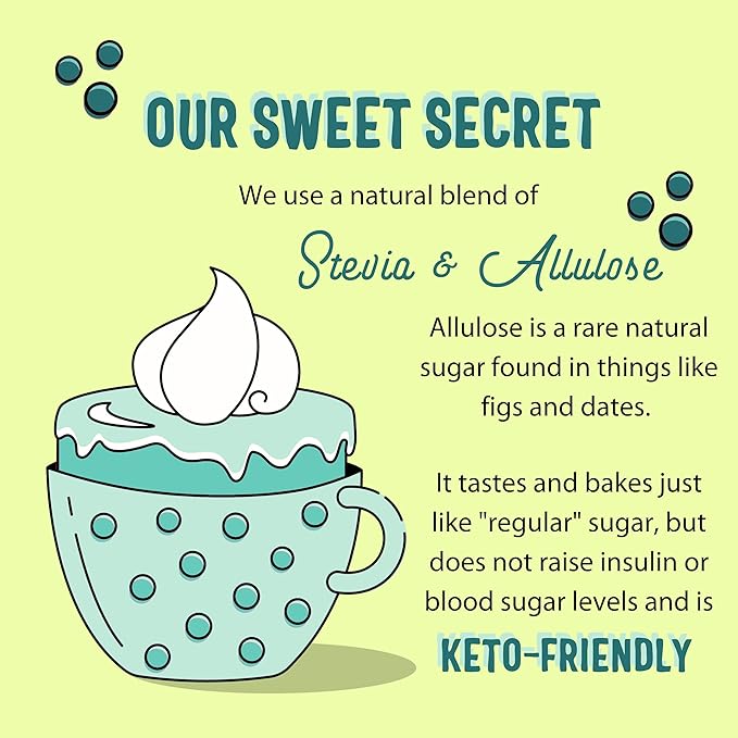 SWEET LOGIC Keto Pancake and Waffle Mix | Delicious Keto Baked Goods With Just 1-2G Net Carbs Per Serving | Gluten Free, Naturally Sweetened Low Carb, Diabetic Friendly