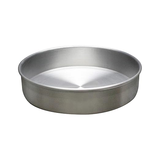 Thunder Group ALCP1002 Layer Cake Pan, 10" Dia. x 2"H, Round, Aluminum, Pack of 6