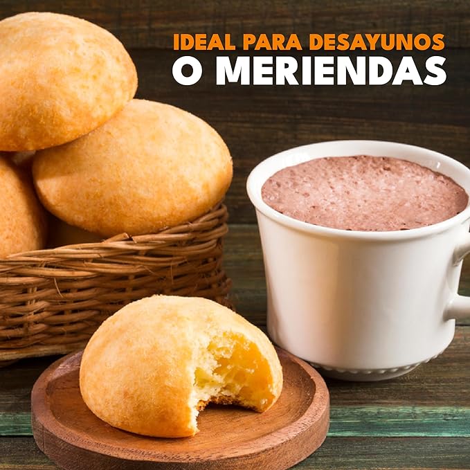 Su Sabor Latin Taste Almojábanas. Mezcla lista para preparar almojábanas colombianas. Almojábanas. Mix ready to prepare Bread. 1 Unit 300 Grams.