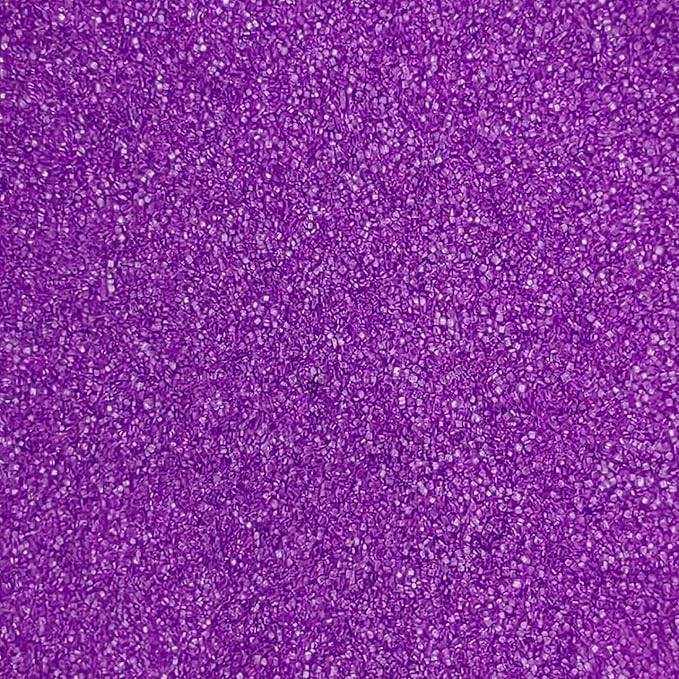 Edible Sanding Sugar Sprinkles for Cookie Decorating, Sugar Sprinkle Mix For Celebration Cakes, Cupcakes, Cookies, 3OZ (Purple)