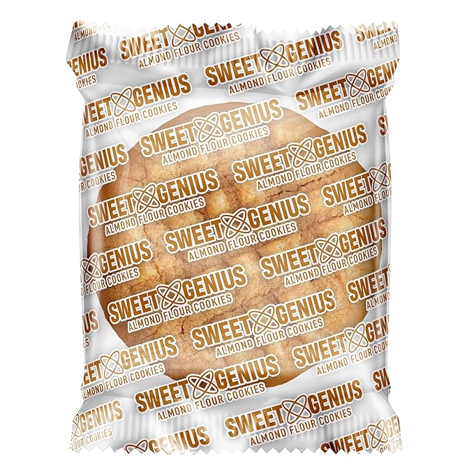 Almond Flour Cookies Peanut Butter, 6 Count (Pack of 2)