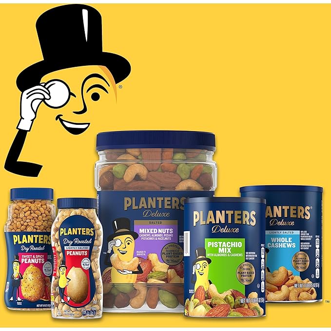 Planters Mixed Nuts Jar, 27 Ounce