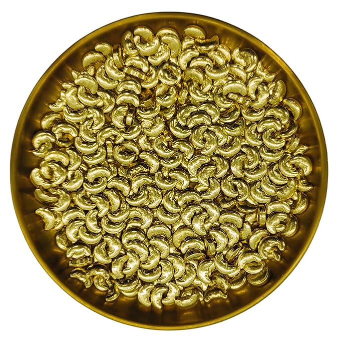 Super Gold Moon Sprinkles Edible Moon Cake Decorating Cake Decorations Cupcake Toppers Cookie Decorating Perfect for Cakes, Cupcakes, Desserts Toppings 3OZ