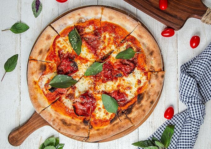 Food to Live Organic Italian Pizza Flour – Non-GMO Double Zero 00 Pizza Crust Mix, A Custom Blend of Soft Wheat Flour, Durum Wheat Semolina, and Spelt Sourdough. Unbleached, Extra Fine, Vegan, Bulk